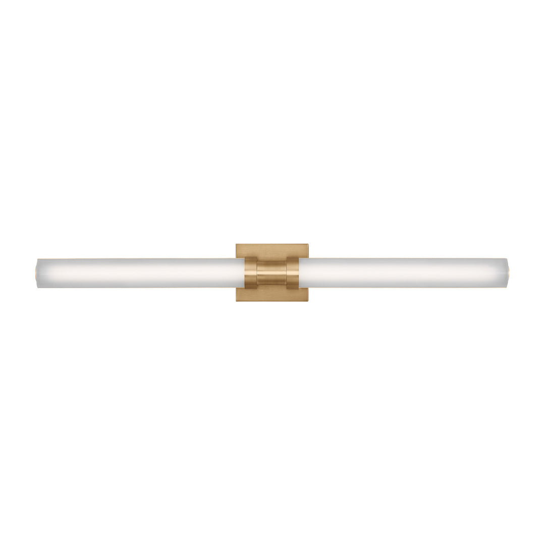 Visual Comfort Studio Kiel 4604093S-848 Bath Vanity Light 5 in. wide - Satin Brass