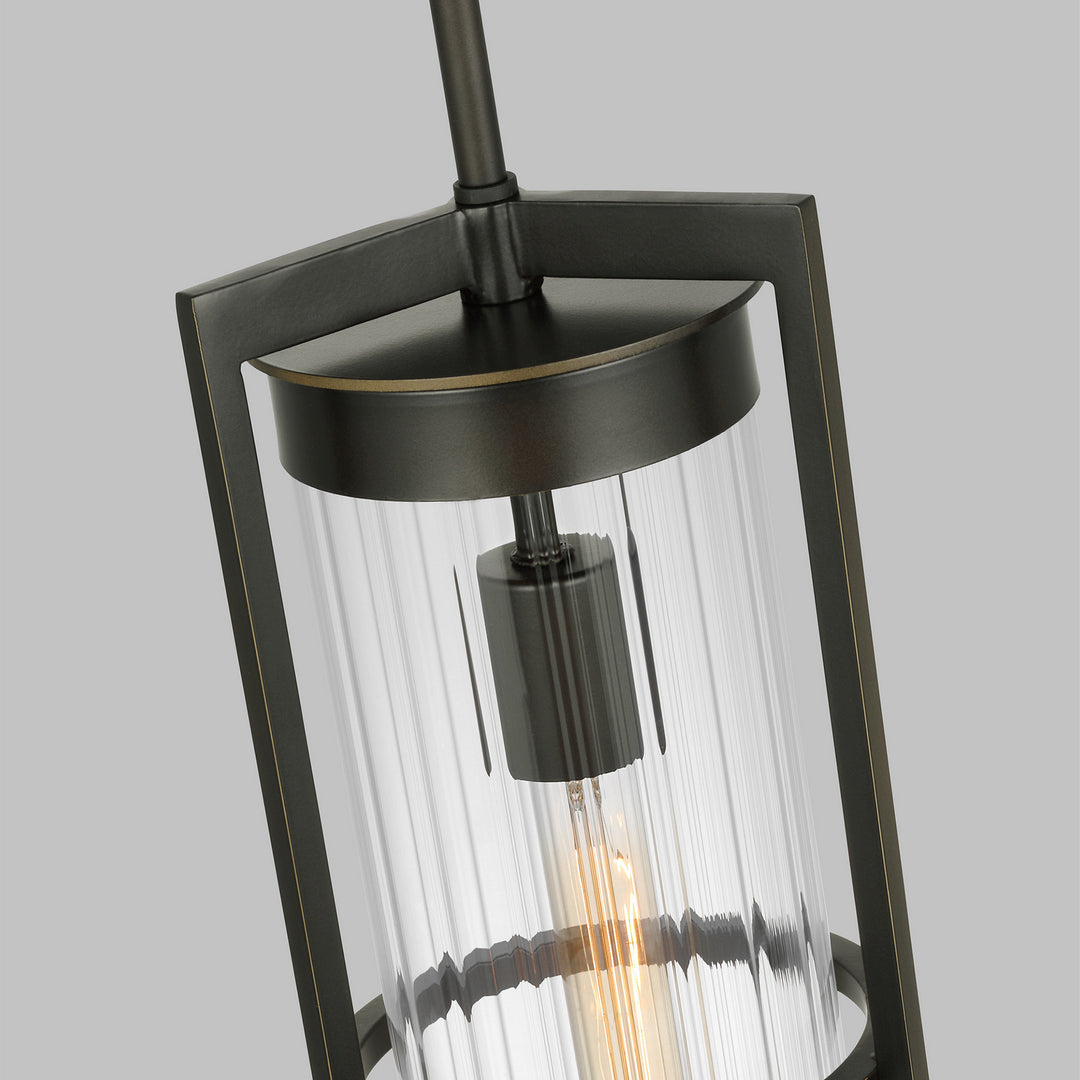Visual Comfort Studio 6226701-71 Alcona One Light Outdoor Pendant Outdoor Bronze / Dark