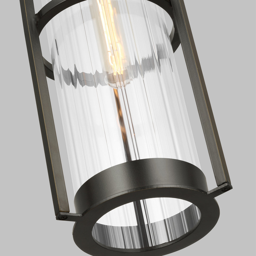 Visual Comfort Studio 6226701-71 Alcona One Light Outdoor Pendant Outdoor Bronze / Dark