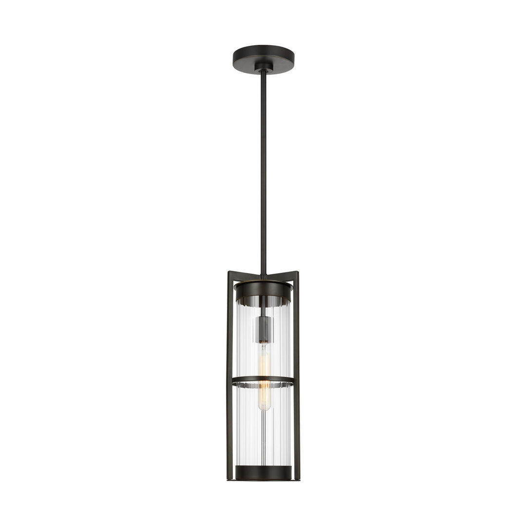 Visual Comfort Studio 6226701-71 Alcona One Light Outdoor Pendant Outdoor Bronze / Dark
