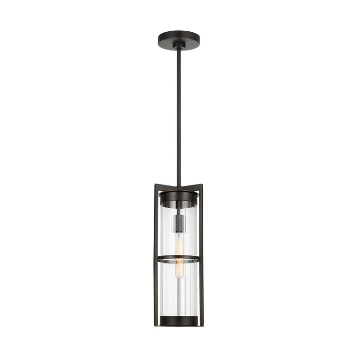 Visual Comfort Studio 6226701-71 Alcona One Light Outdoor Pendant Outdoor Bronze / Dark