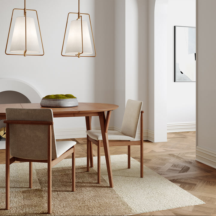 Visual Comfort Studio Allis 6507401-848 Pendant Light - Satin Brass