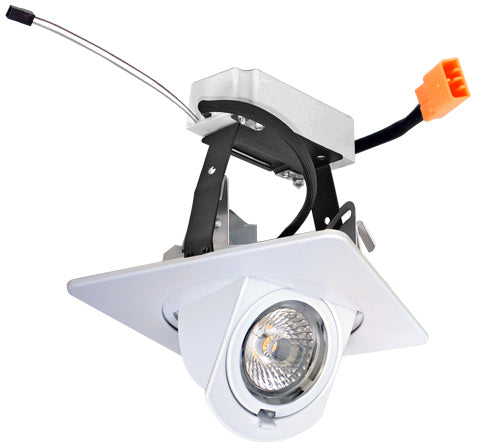 Elco Lighting EL44730DXW  Adjustable Led Recessed Light White