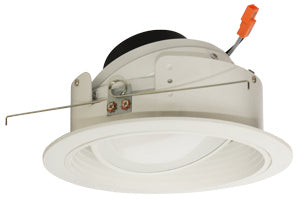 Elco Lighting EL47630W  Led Adjustable Phenolic Baffle With Gimbal Recessed Light White