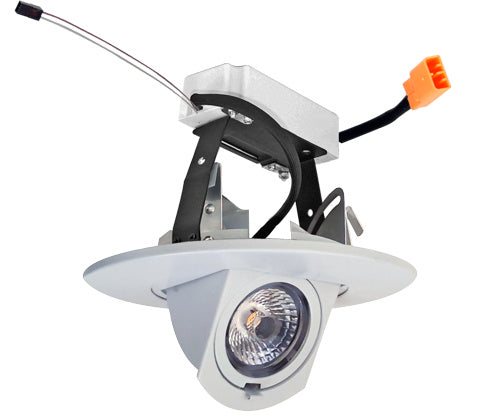 Elco Lighting EL49727DXW  Adjustable Led Recessed Light White