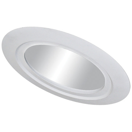 Elco Lighting EL561W  Sloped Reflector With Adjustable Gimbal Ring Trim Recessed Light White