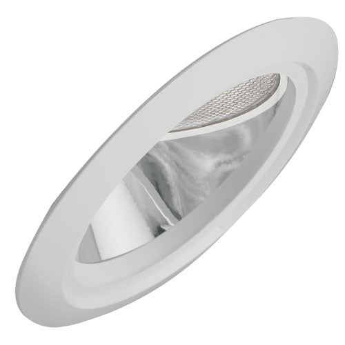 Elco Lighting EL608C  Super Sloped Reflector With Gimbal Trim Recessed Light White