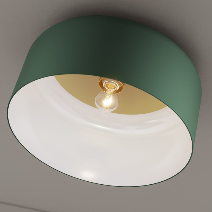 Visual Comfort Studio Malone 7705401-145 Ceiling Light - Olive