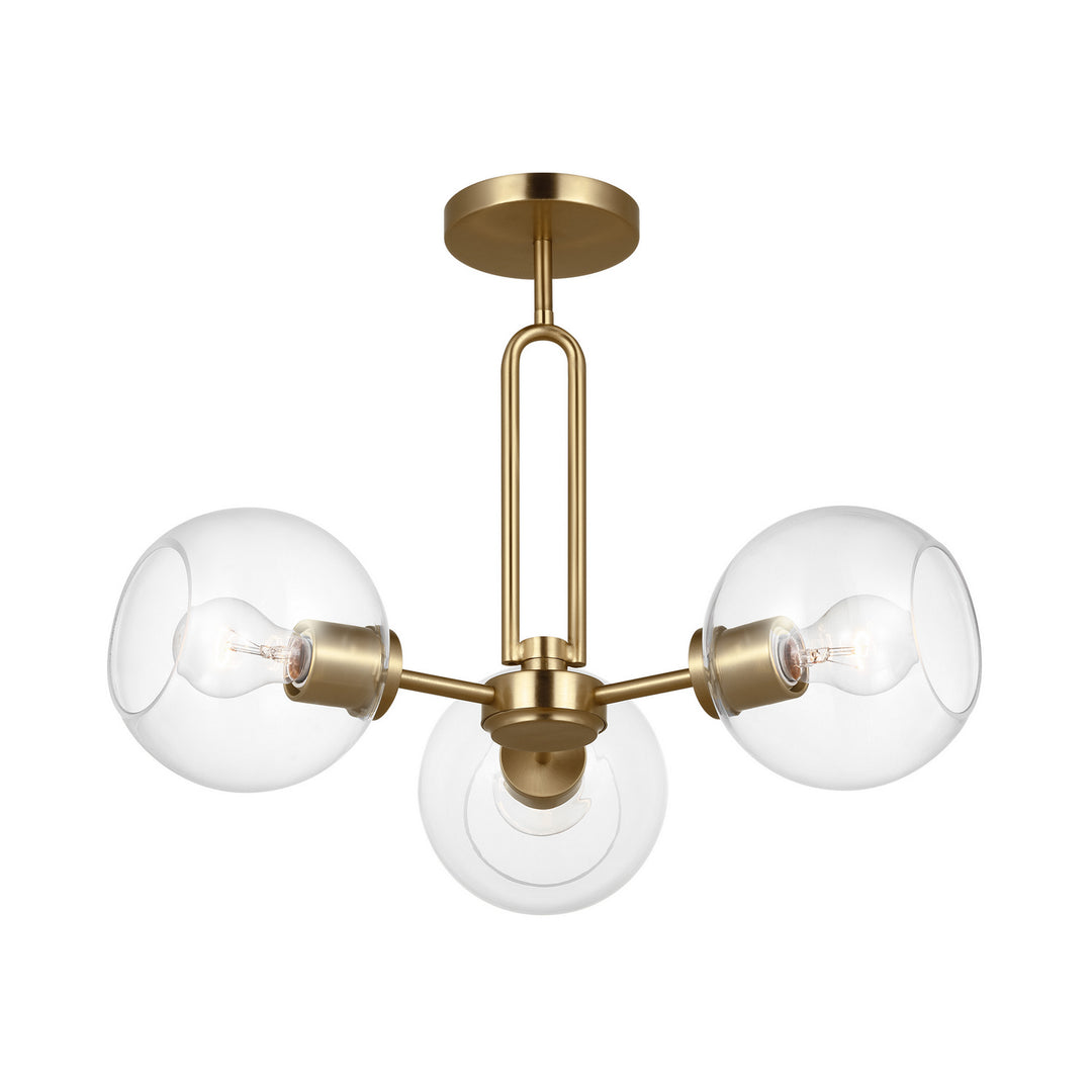 Visual Comfort Studio Codyn 7755703-848 Ceiling Light - Satin Brass