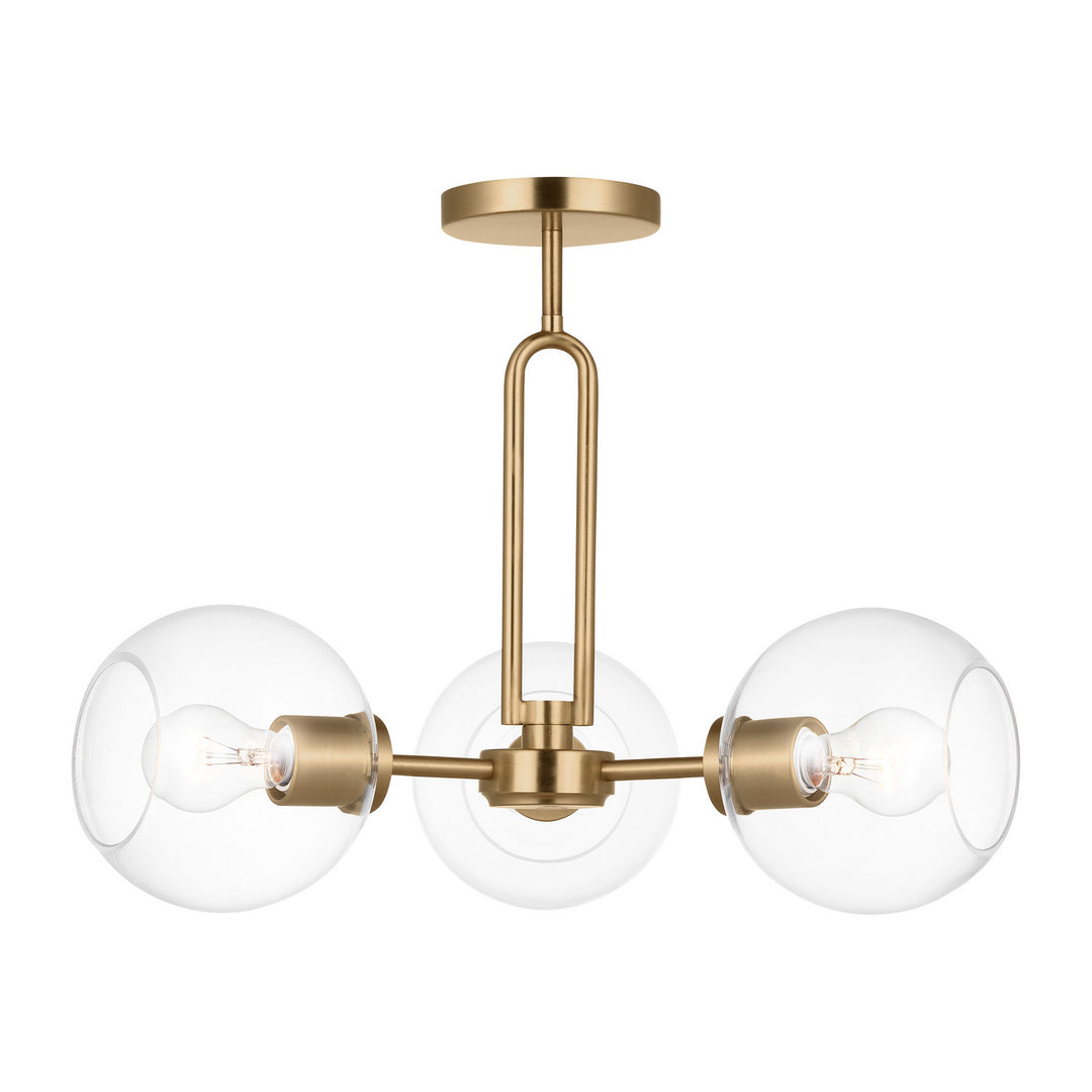 Visual Comfort Studio Codyn 7755703-848 Ceiling Light - Satin Brass