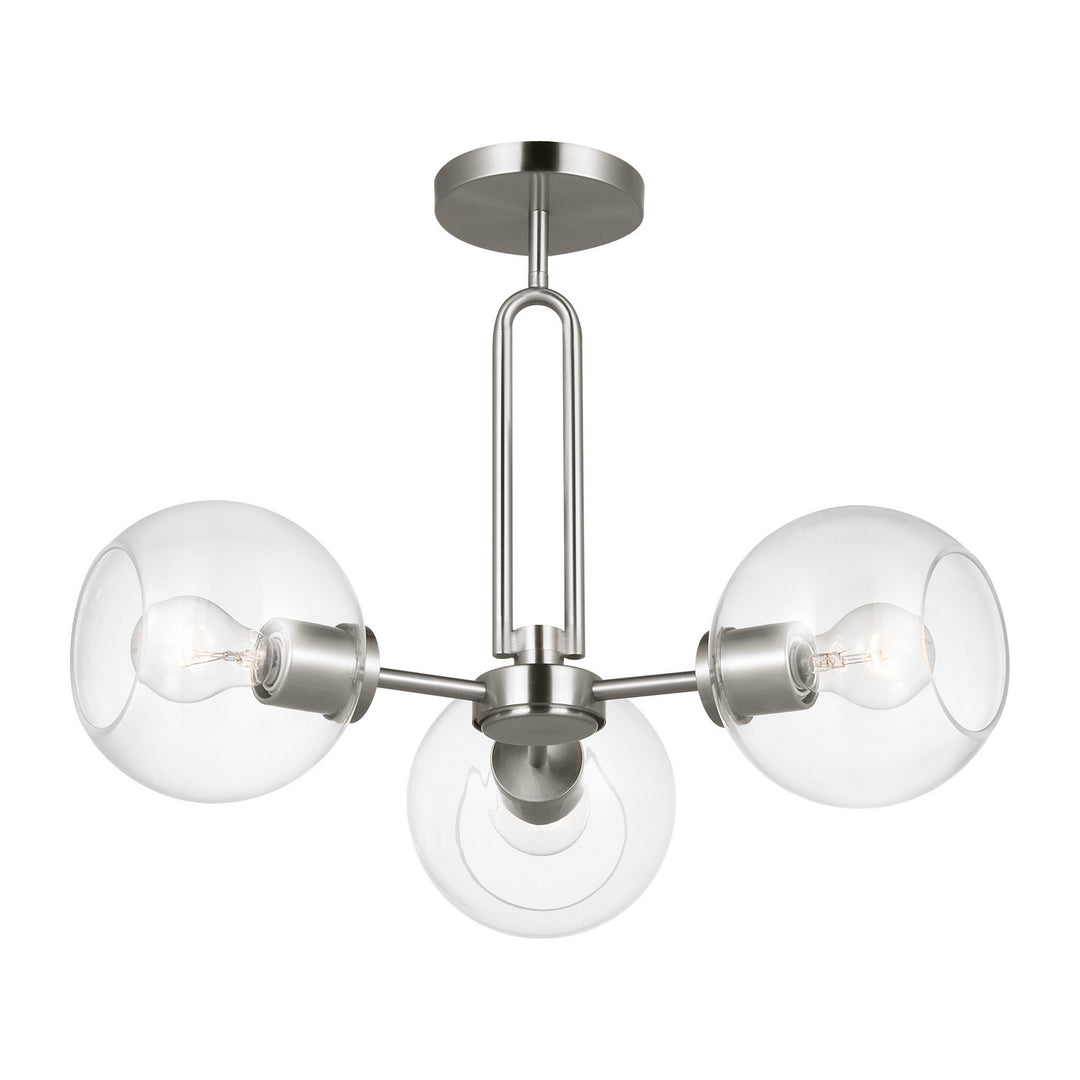 Visual Comfort Studio Codyn 7755703-962 Ceiling Light - Brushed Nickel