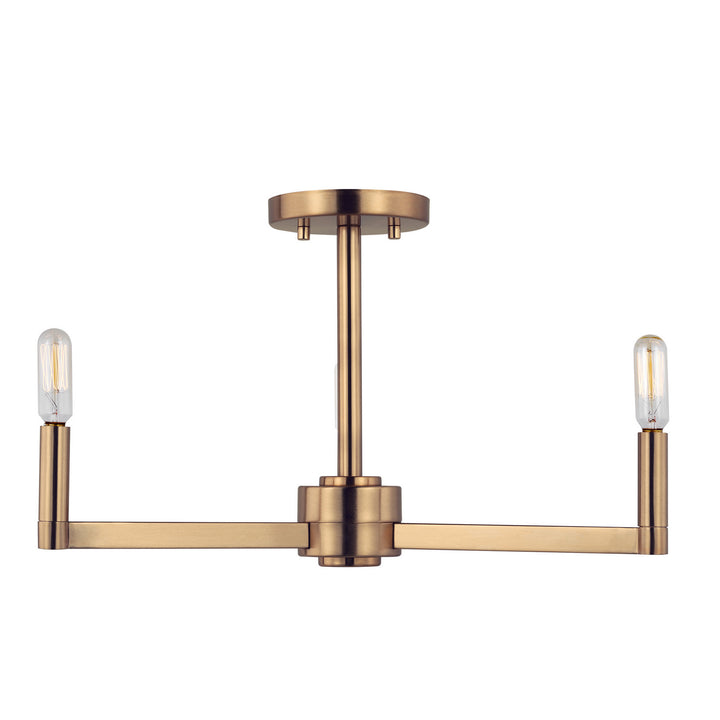 Visual Comfort Studio Fullton 7764203-848 Ceiling Light - Satin Brass