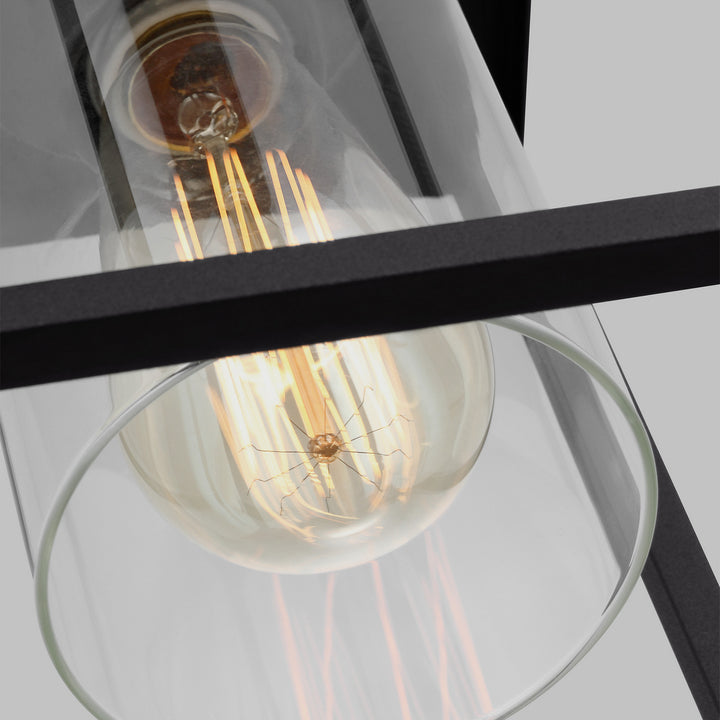 Visual Comfort Studio 7831101-12 Vado One Light Outdoor Flush Mount Outdoor Black