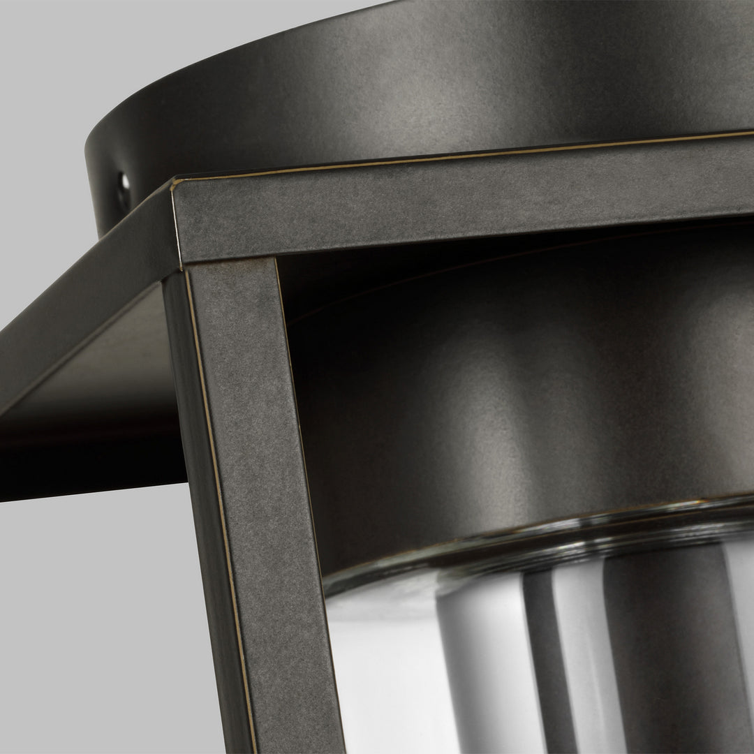 Visual Comfort Studio 7831101-71 Vado One Light Outdoor Flush Mount Outdoor Bronze / Dark