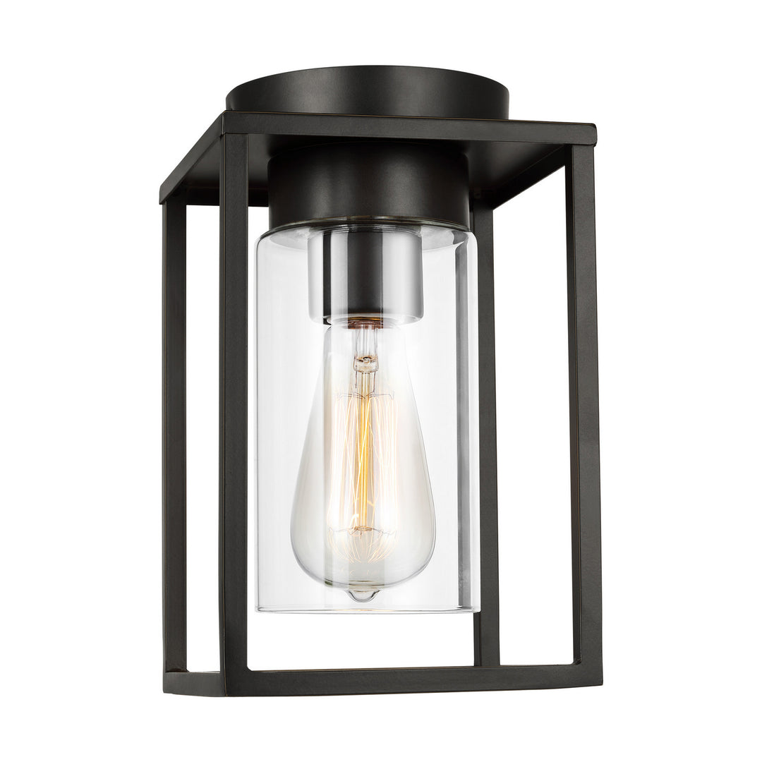 Visual Comfort Studio 7831101-71 Vado One Light Outdoor Flush Mount Outdoor Bronze / Dark