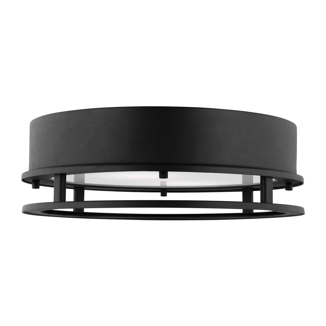 Visual Comfort Studio 7845893S-12 Union Led Outdoor Flush Mount Outdoor Black