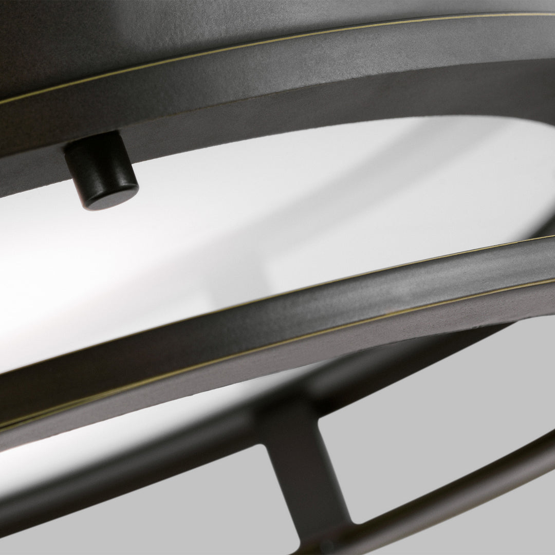 Visual Comfort Studio 7845893S-71 Union Led Outdoor Flush Mount Outdoor Bronze / Dark