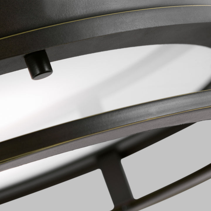 Visual Comfort Studio 7845893S-71 Union Led Outdoor Flush Mount Outdoor Bronze / Dark