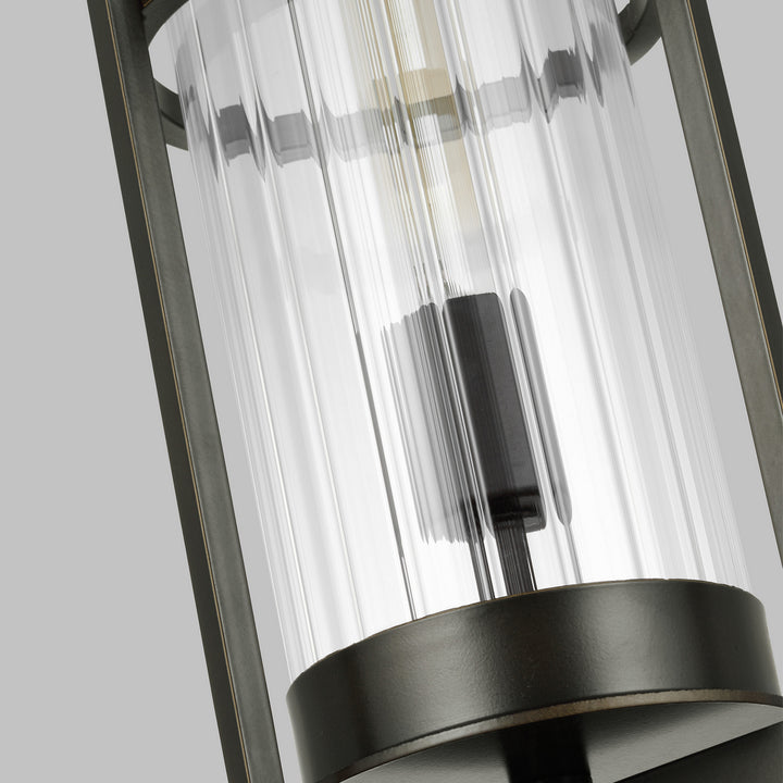 Visual Comfort Studio 8226701-71 Alcona One Light Outdoor Post Lantern Outdoor Bronze / Dark