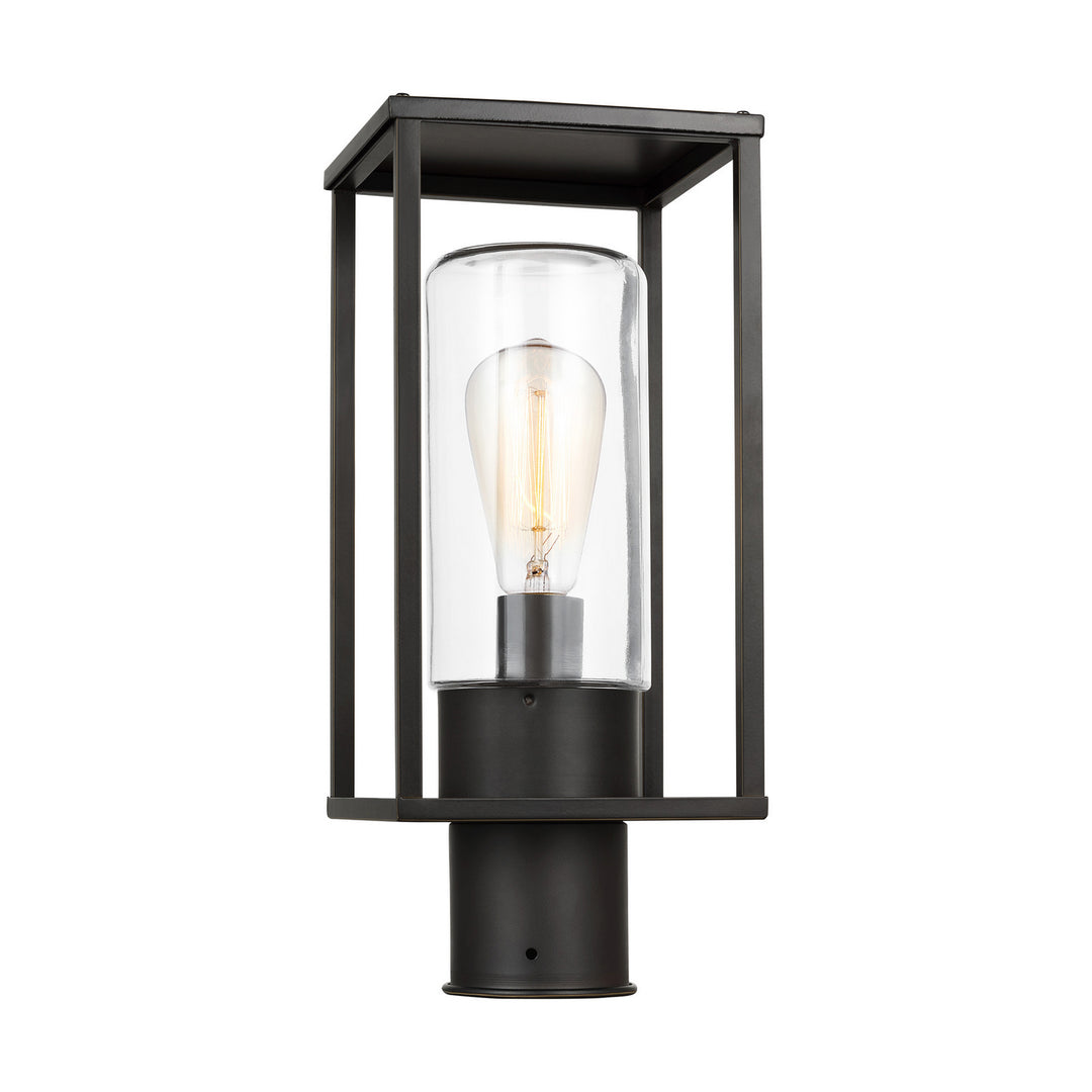 Visual Comfort Studio 8231101-71 Vado One Light Outdoor Post Lantern Outdoor Bronze / Dark