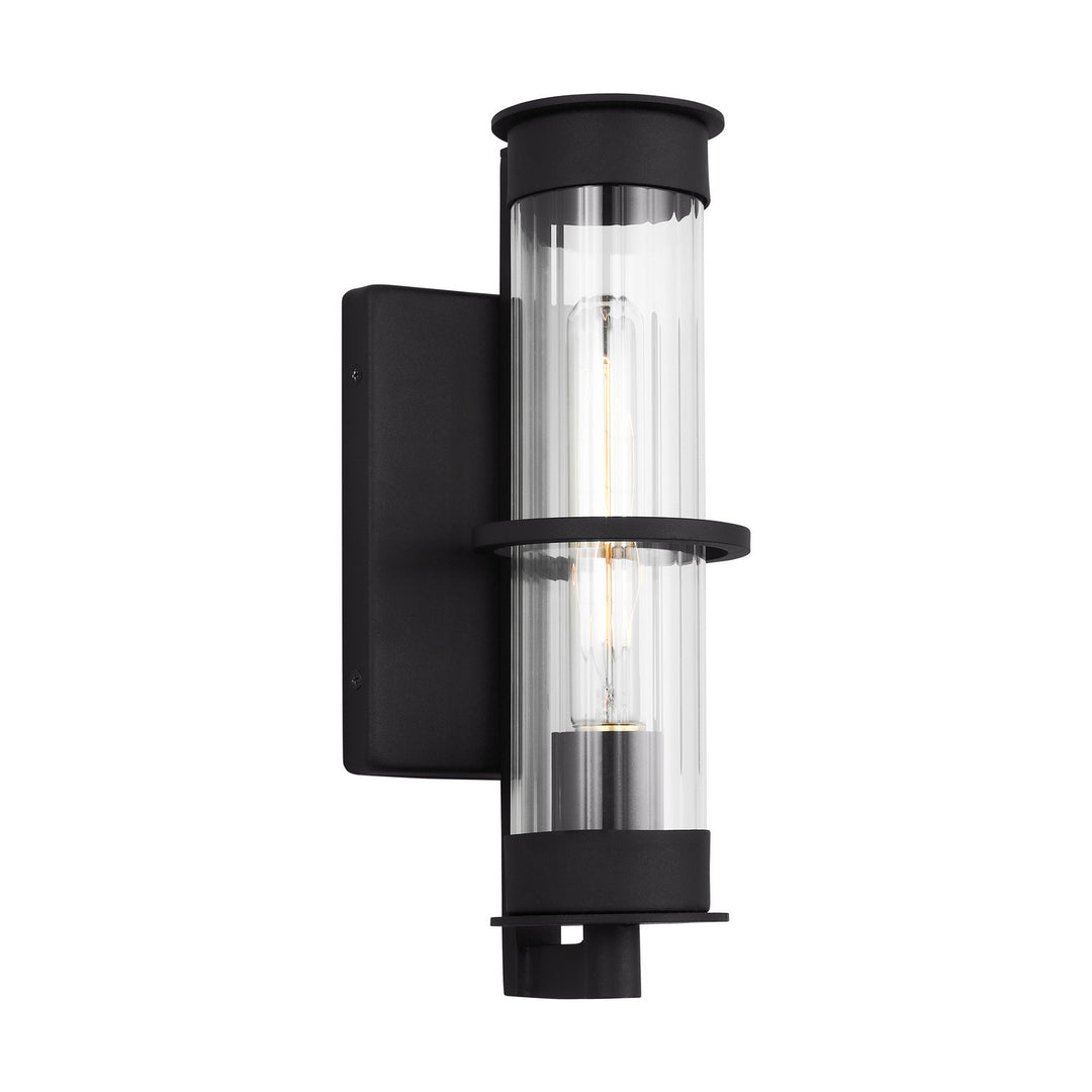 Visual Comfort Studio 8526701-12 Alcona One Light Outdoor Wall Lantern Outdoor Black