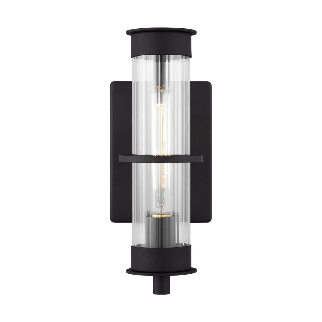 Visual Comfort Studio 8526701-12 Alcona One Light Outdoor Wall Lantern Outdoor Black