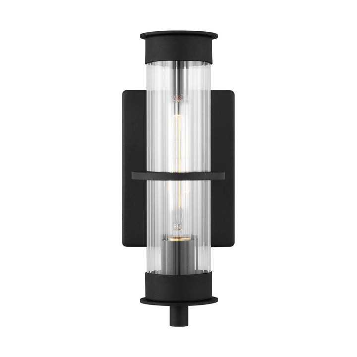 Visual Comfort Studio 8526701-12 Alcona One Light Outdoor Wall Lantern Outdoor Black