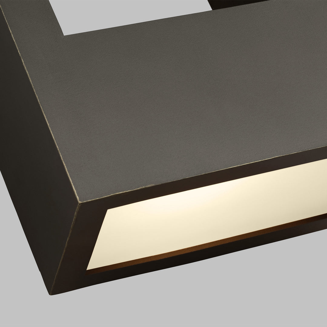 Visual Comfort Studio 8857793S-71 Testa Led Outdoor Wall Lantern Outdoor Bronze / Dark