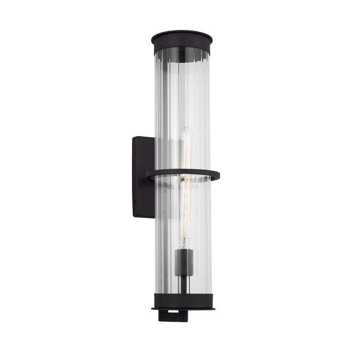 Visual Comfort Studio 8826701-12 Alcona One Light Outdoor Wall Lantern Outdoor Black