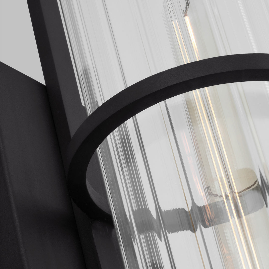 Visual Comfort Studio 8826701-12 Alcona One Light Outdoor Wall Lantern Outdoor Black