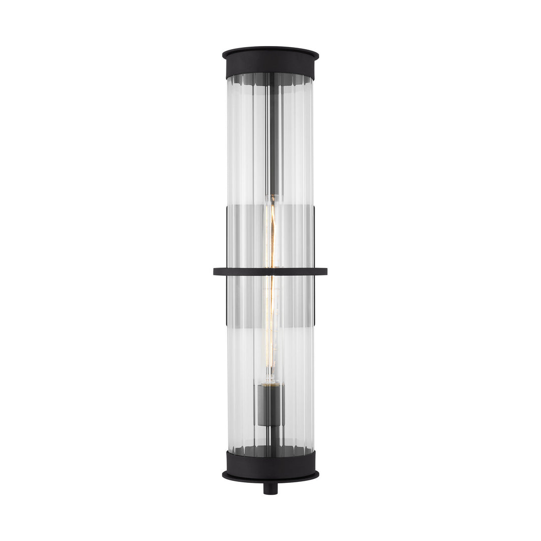 Visual Comfort Studio 8826701-12 Alcona One Light Outdoor Wall Lantern Outdoor Black