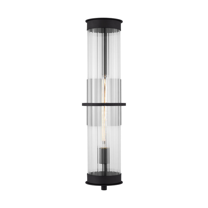 Visual Comfort Studio 8826701-12 Alcona One Light Outdoor Wall Lantern Outdoor Black