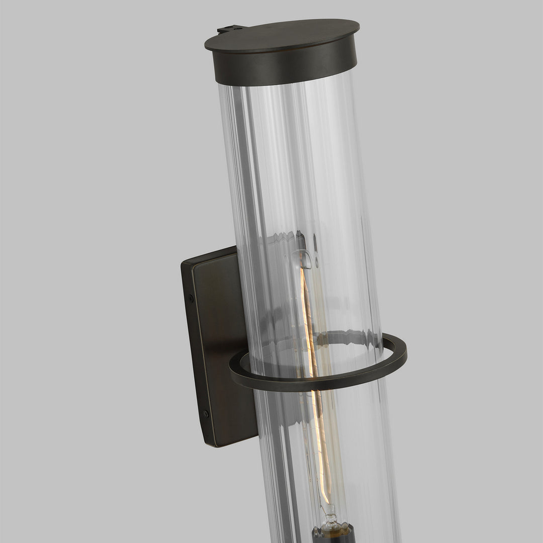 Visual Comfort Studio 8826701-71 Alcona One Light Outdoor Wall Lantern Outdoor Bronze / Dark