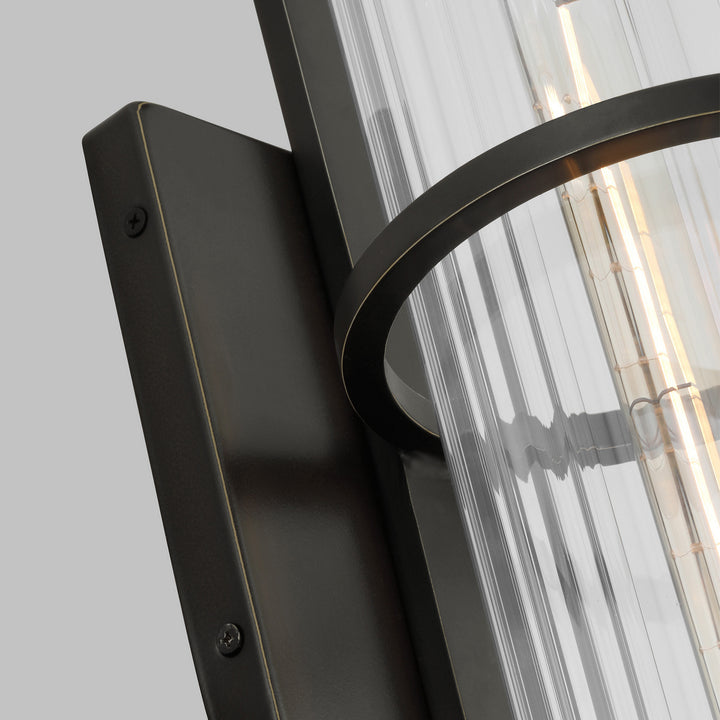 Visual Comfort Studio 8826701-71 Alcona One Light Outdoor Wall Lantern Outdoor Bronze / Dark