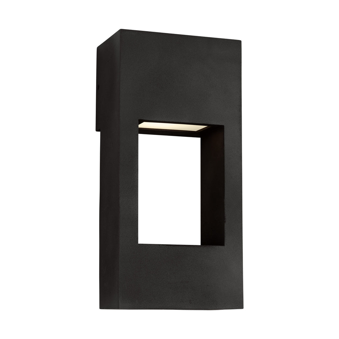 Visual Comfort Studio 8557793S-12 Testa Led Outdoor Wall Lantern Outdoor Black
