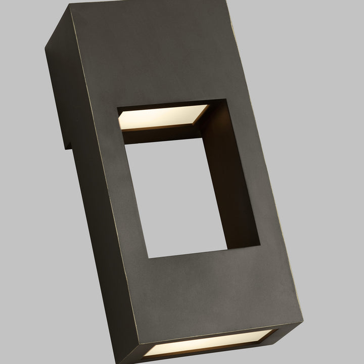 Visual Comfort Studio 8557793S-71 Testa Led Outdoor Wall Lantern Outdoor Bronze / Dark