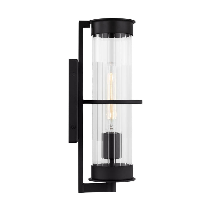 Visual Comfort Studio 8626701-12 Alcona One Light Outdoor Wall Lantern Outdoor Black