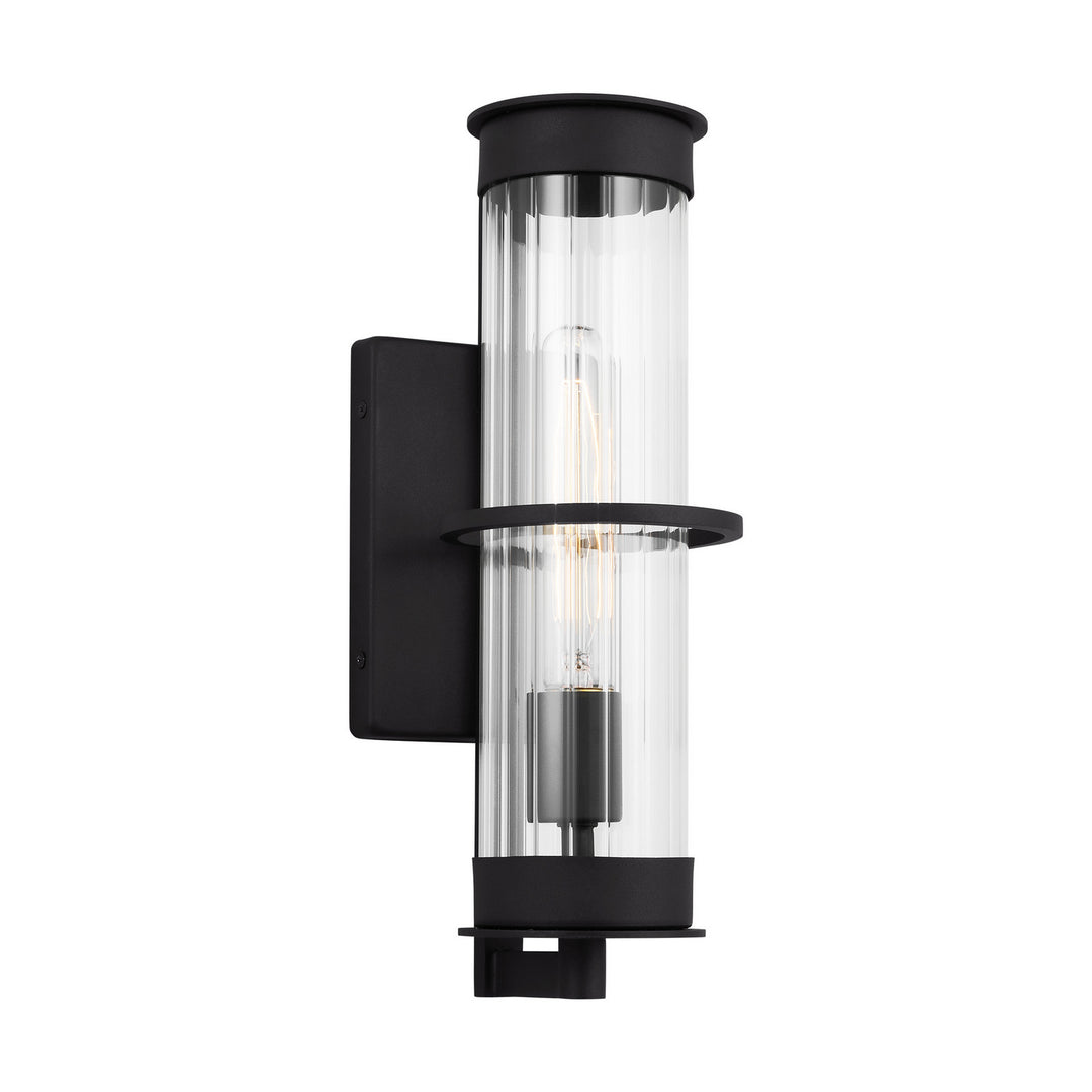Visual Comfort Studio 8626701-12 Alcona One Light Outdoor Wall Lantern Outdoor Black