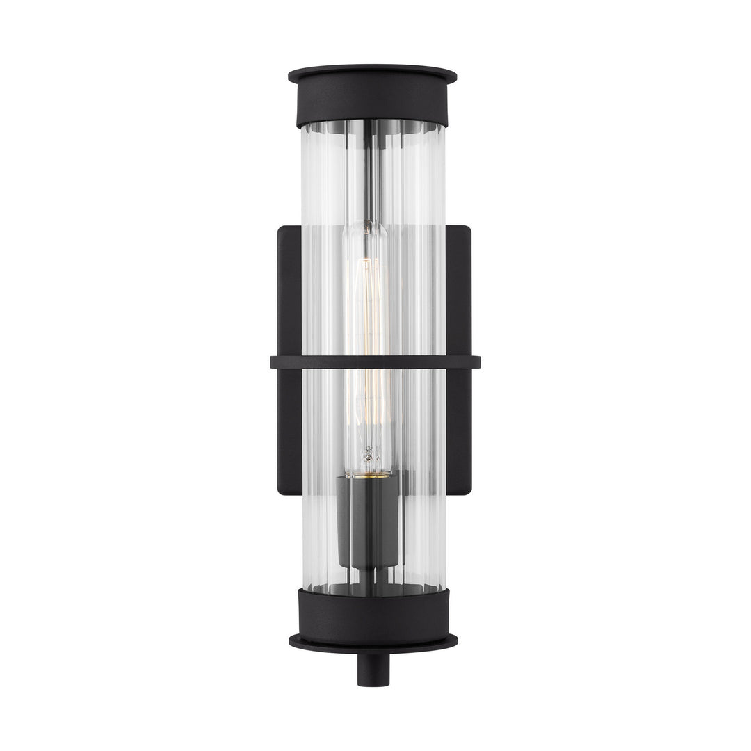 Visual Comfort Studio 8626701-12 Alcona One Light Outdoor Wall Lantern Outdoor Black