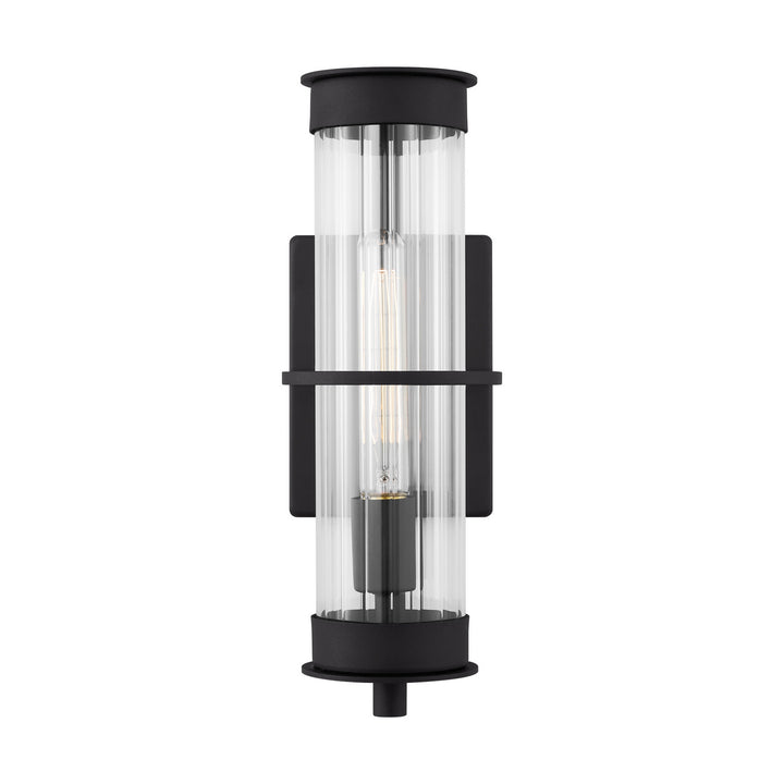 Visual Comfort Studio 8626701-12 Alcona One Light Outdoor Wall Lantern Outdoor Black