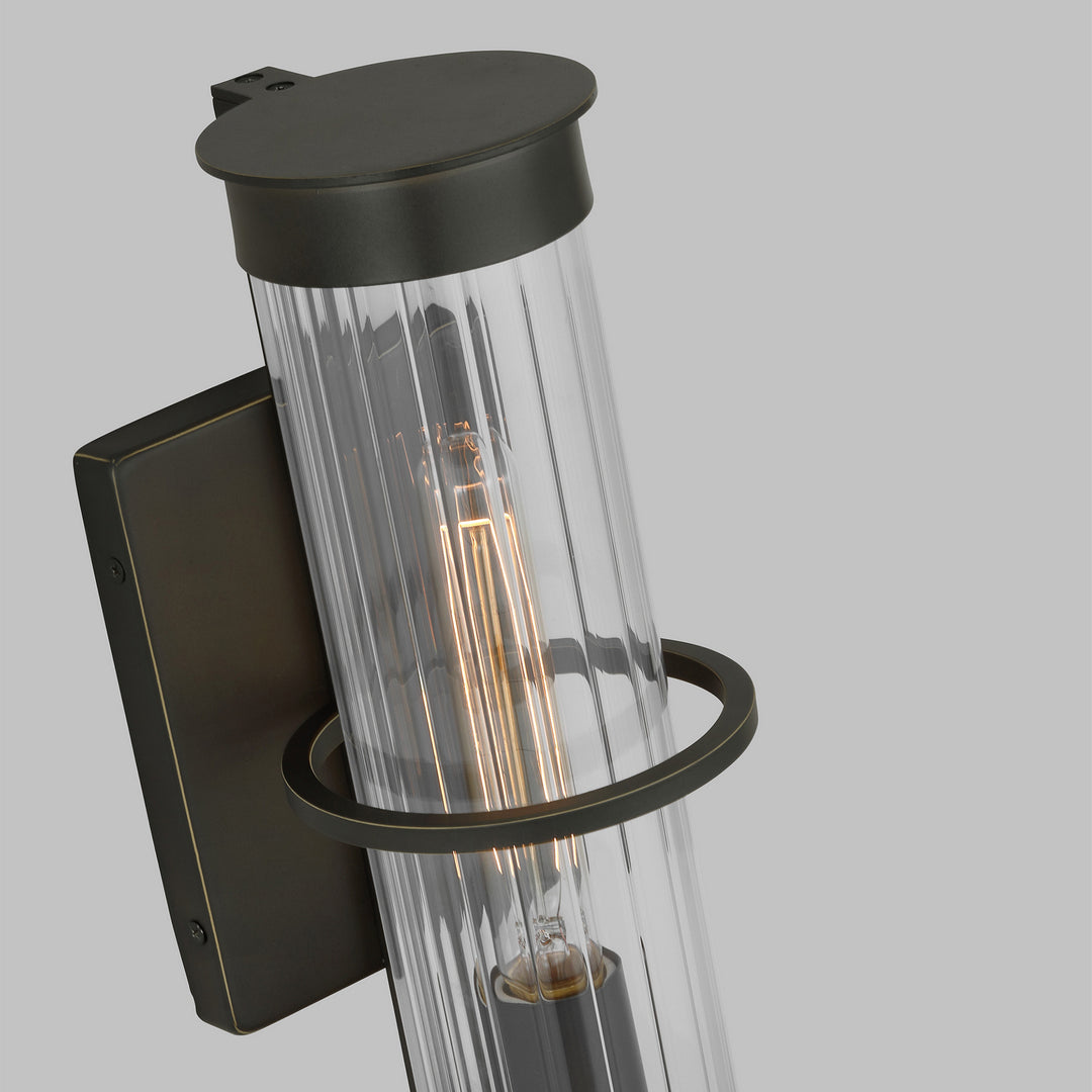 Visual Comfort Studio 8626701-71 Alcona One Light Outdoor Wall Lantern Outdoor Bronze / Dark