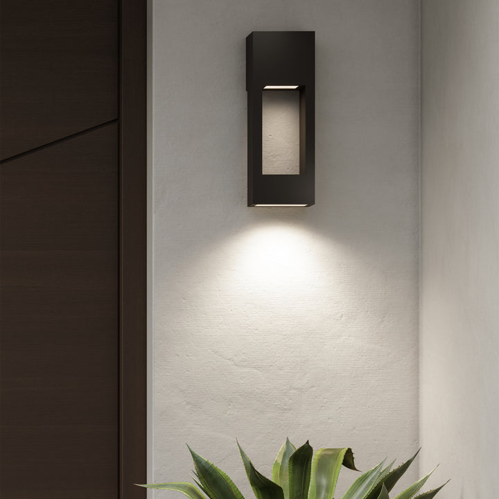 Visual Comfort Studio 8657793S-12 Testa Led Outdoor Wall Lantern Outdoor Black
