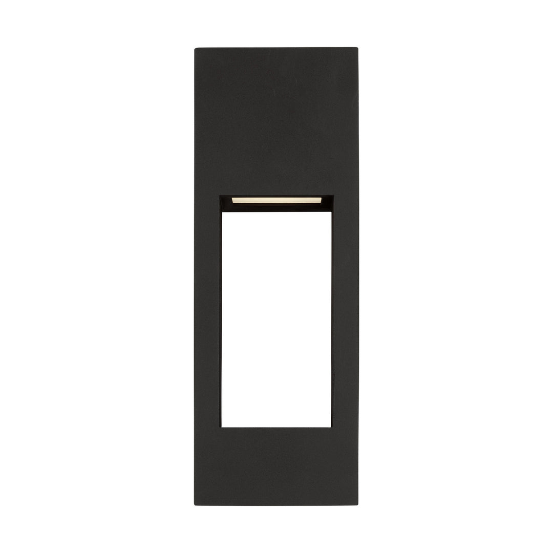 Visual Comfort Studio 8657793S-12 Testa Led Outdoor Wall Lantern Outdoor Black