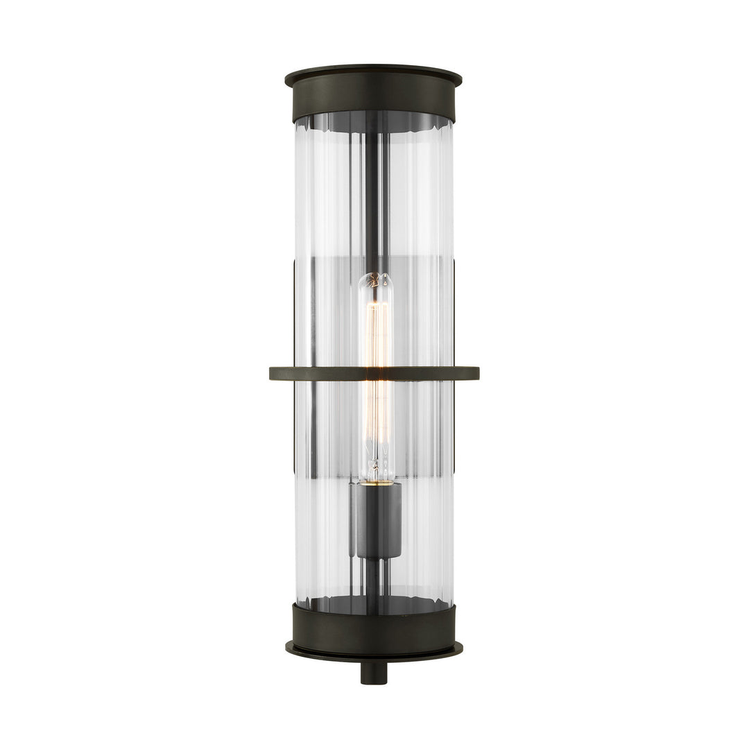 Visual Comfort Studio 8726701-71 Alcona One Light Outdoor Wall Lantern Outdoor Bronze / Dark