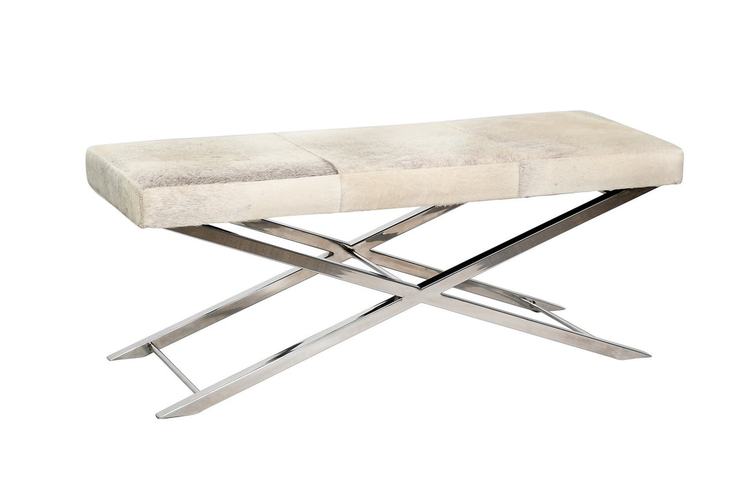 Bethel International 1293BE/CH/GREY   Furniture Chrome