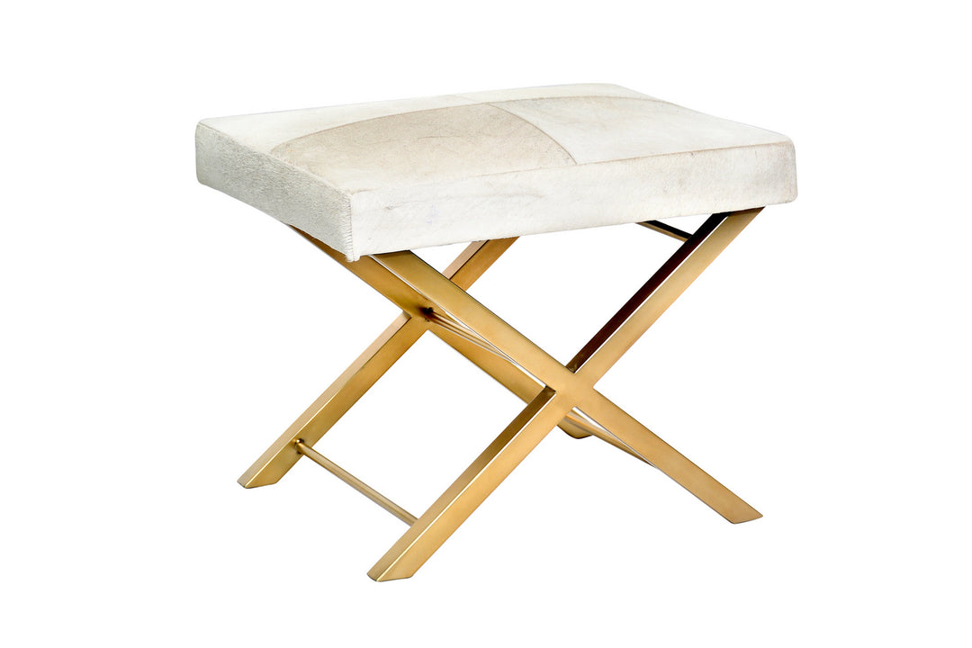 Bethel International 1296OT/GD/GREY   Furniture Gold