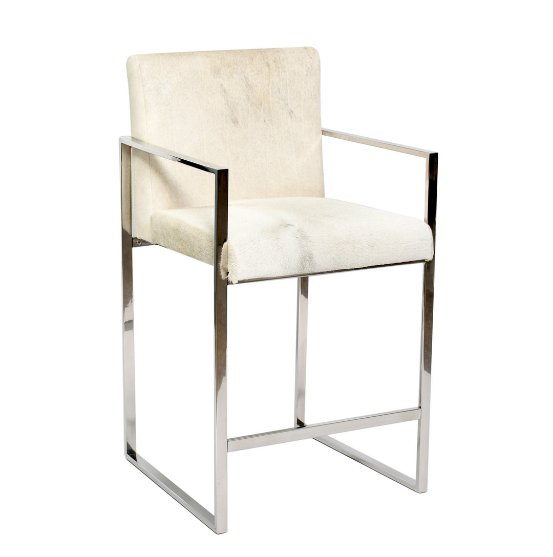 Bethel International 1367BAR/CH/GREY   Furniture Chrome