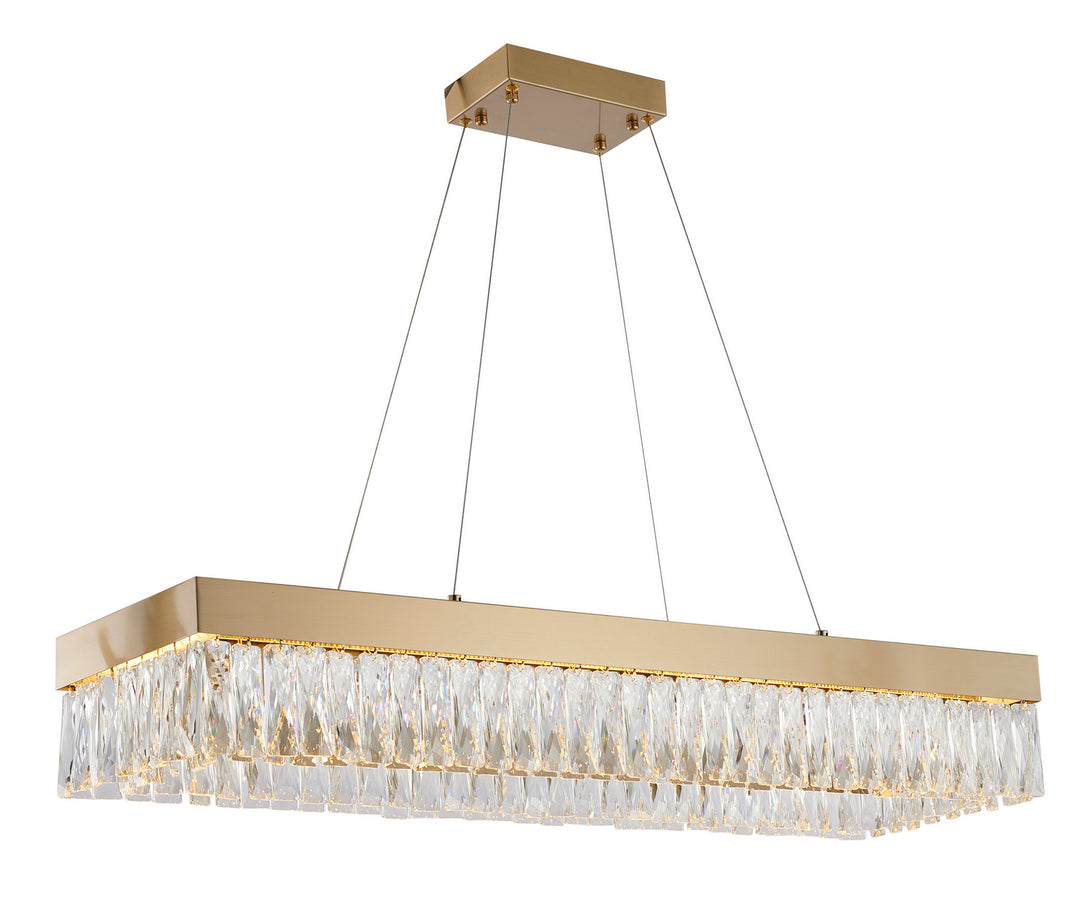 Bethel International FT97C40G/3000K Chandelier Light - Gold