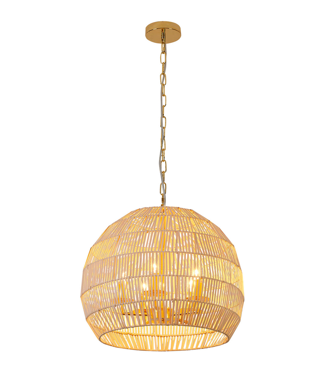 Bethel International MIA12C20W Chandelier Light - Natural White