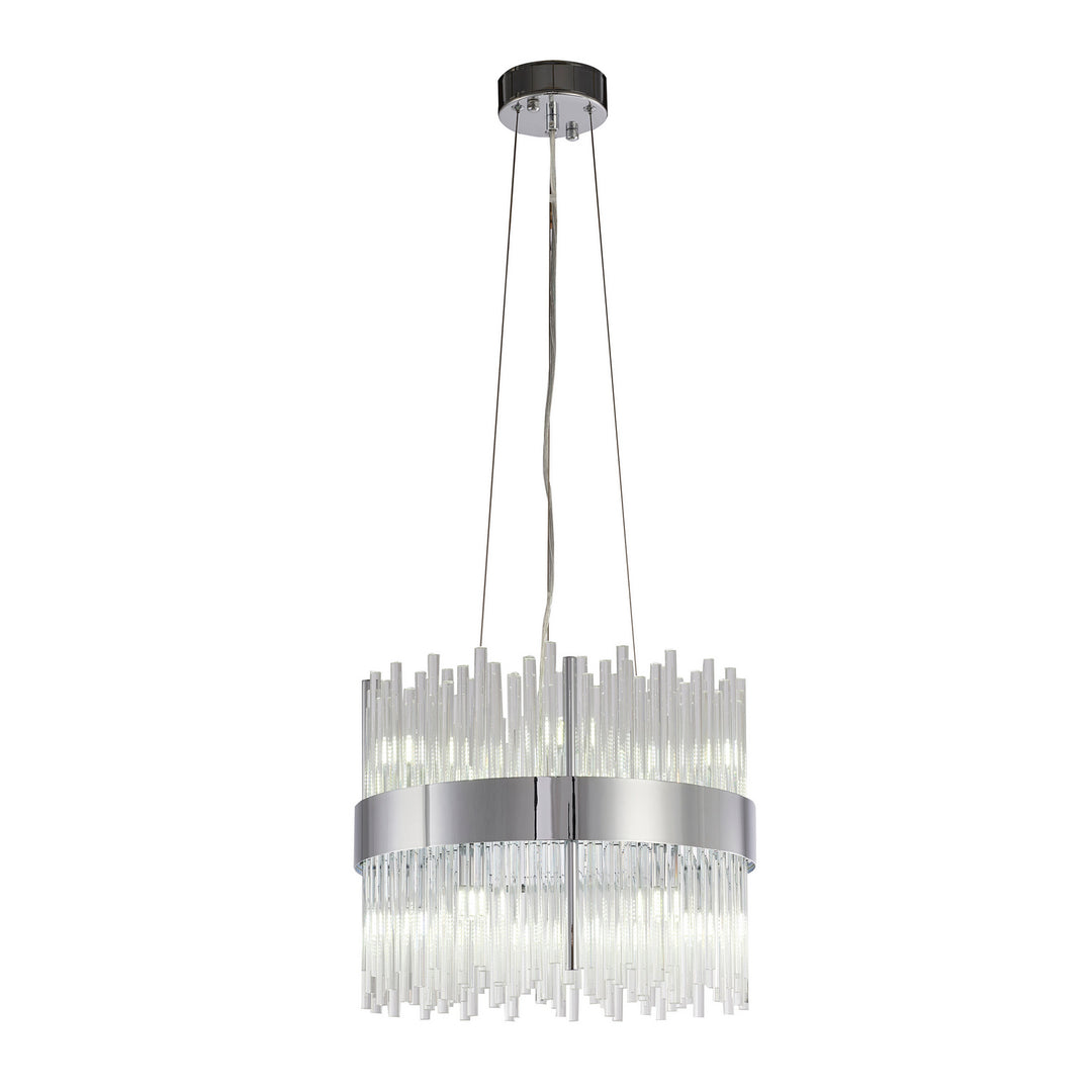 Bethel International MU57S15CH Chandelier Light - Chrome